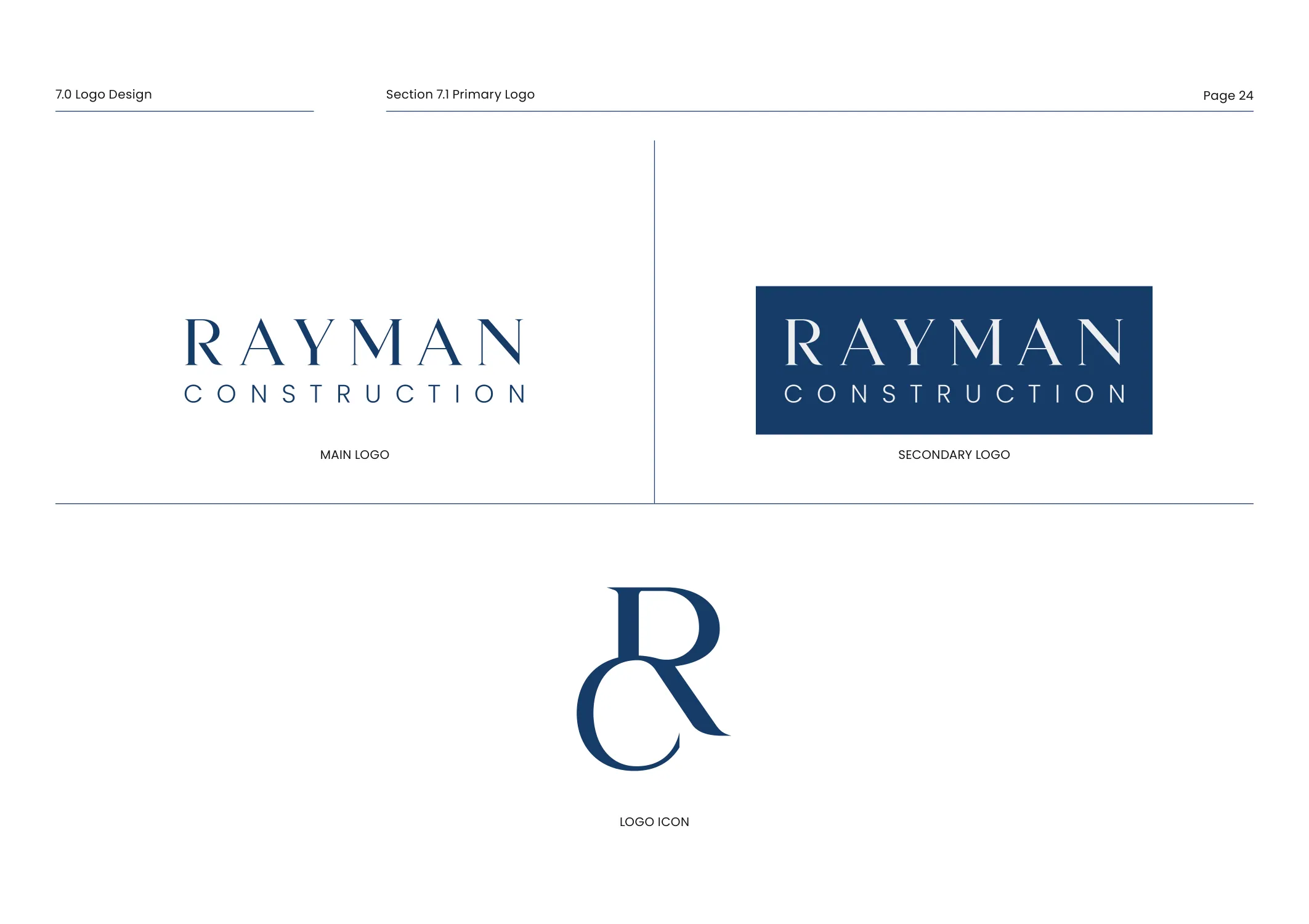 Rayman Construction brand identity 5